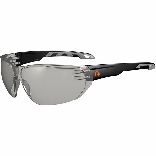 Ergodyne  Safety Glasses,Rimless Design,In/Outdoor Lens,Black Frame-EGO59285