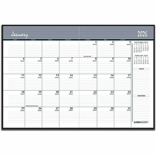House Of Doolittle  Planner,Monthly,HardCover,14Mnth,Dec2025-Jan2027,11"x8.5",BK-HOD26292