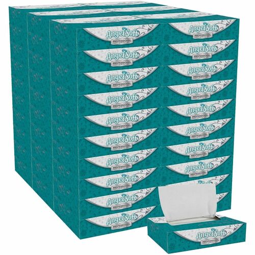 Georgia-Pacific  Facial Tissues,2-Ply,Soft,5.6"x7.2",50Sheets/BX,60/CT,White-GPC48550