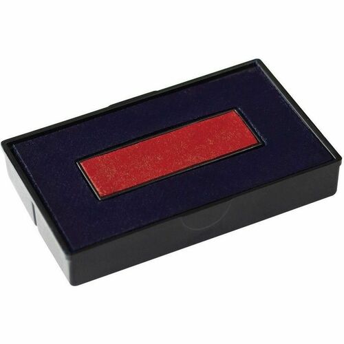 Consolidated Stamp Mfg.,Co.  Self-Inking Message Dater, Replacement Pad, Red/Blue