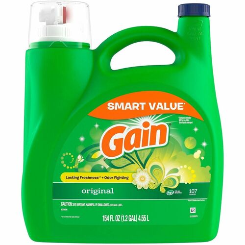 Procter & Gamble Commercial  Laundry Detergent,Liquid,Original,107Loads,Stnd&HE,154oz,GN