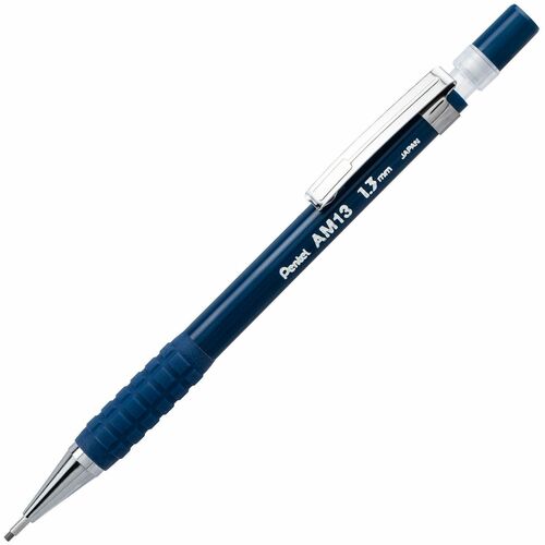 Pentel  Pencils,Mechanical,HeavyDuty,ExtraThickLine,1.3mm,1DZ,Blue