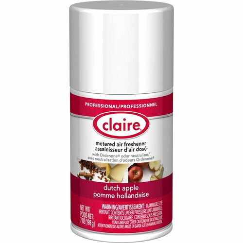 Claire Manufacturing Co  Air Freshener,Metered,Dutch Apple,7 oz,12/CT