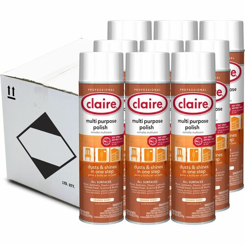 Claire Manufacturing Co  Duster/Polish,All Surface,18 oz,12/CT,OE