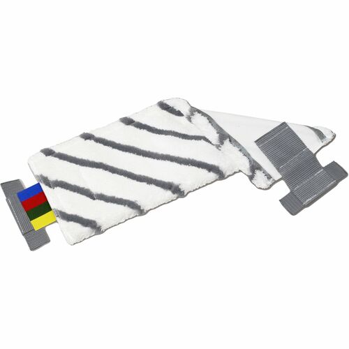 Vileda Professional  Mop Pad,w/Abrasive Strips,Microfiber,16"L