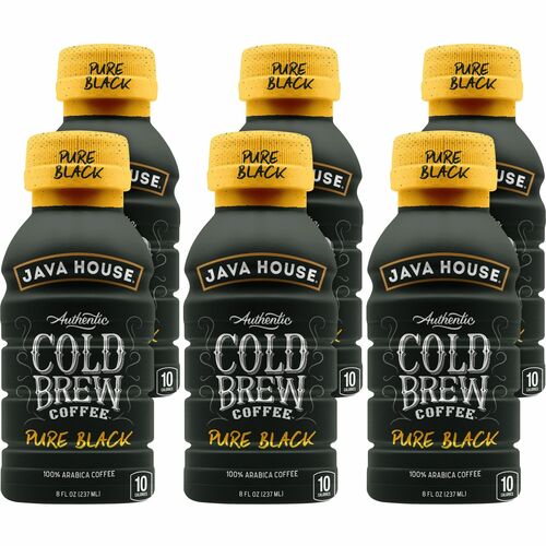 Heartland Food Products Group  Coffee,Bottled,Cold Brew,Colombian Black,8 oz,6/BX,BK