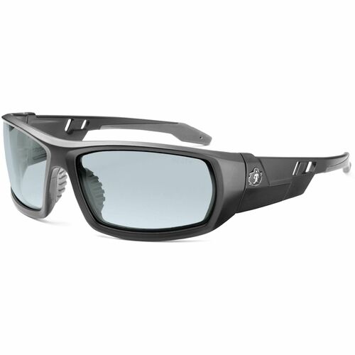 Ergodyne  Safety Glasses,Impact Resistant,In/Outdoor Lens,Black Frame-EGO50485