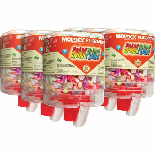 Medline  Earplugs,Dispenser,Tapered,250PR/BT,6BT/CT,AST