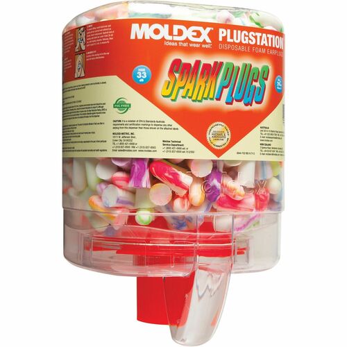 Medline  Earplugs,Dispenser,Tapered,250PR/BT,AST