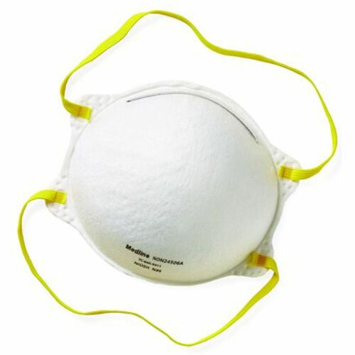 Medline  N95 Masks,Cone-Style,Microfilter,20/BX,WE