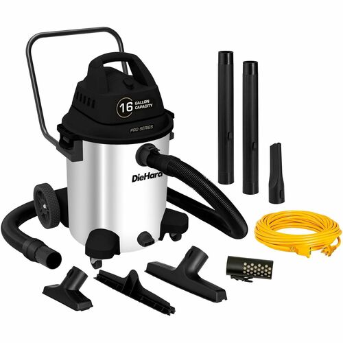 ESM  Vacuum,Wet/Dry/Blow,8' Hose,16 Gal,Rich BK-ESMDH7000701