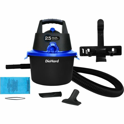 ESM  Vacuum,Wet/Dry/Blow,4' Hose,2.5 Gal,Rich BK-ESMDH7000201