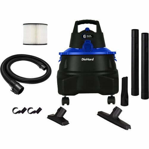 ESM  Vacuum,Wet/Dry/Blow,7' Hose,6 Gal,Rich BK-ESMDH7000801