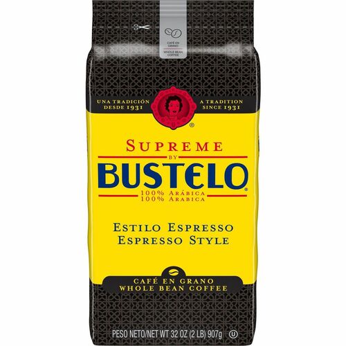 Folgers  Coffee,CafeBusteloSupreme,DarkRoast,WholeBean,32oz,Brown-FOL21892