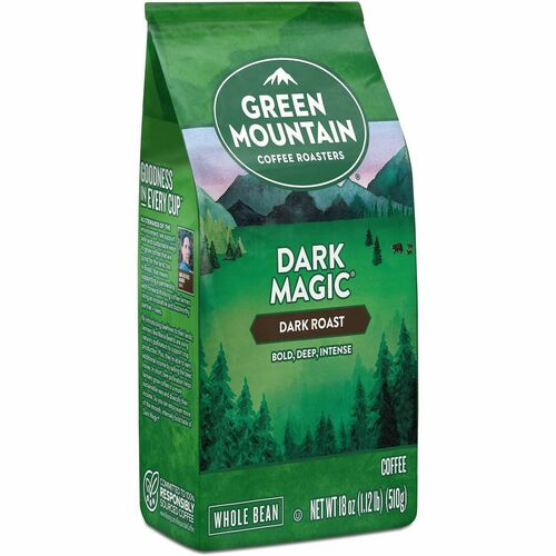 Green Mountain  Coffee,Fruity/Choc,XtraBold,DarkRoast,WholeBean,18oz,6/CT,BN-GMT7568