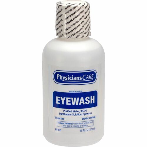 First Aid Only, Inc  Eyewash,Sterile,Ophthalmic,Nozzle,16 oz,CL-FAO24101