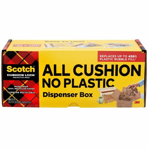 3M  Protective Wrap,Dispenser Box,f/Shipping,12"x175',Brown