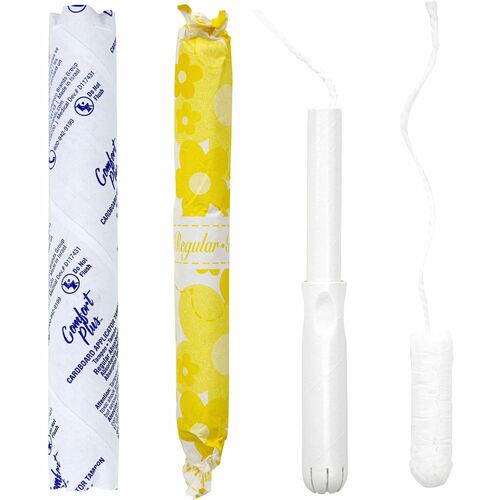 Hospeco  Tampons,Vending Tube,Cardboard Applicator,200/CT,WE