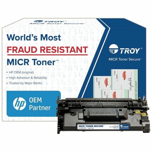 TROY Group Inc.  0281681001 289X High-Yield MICR Toner Secure, Alternative for HP CF289X, Black