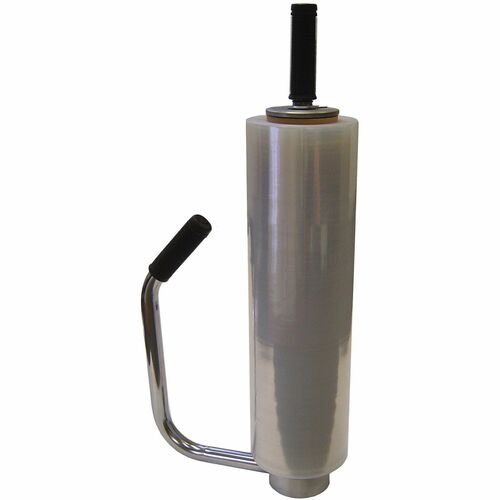 Western Plastics  Dispenser,f/Pallet Wrap,Handheld,Heavy Duty,BK/SR