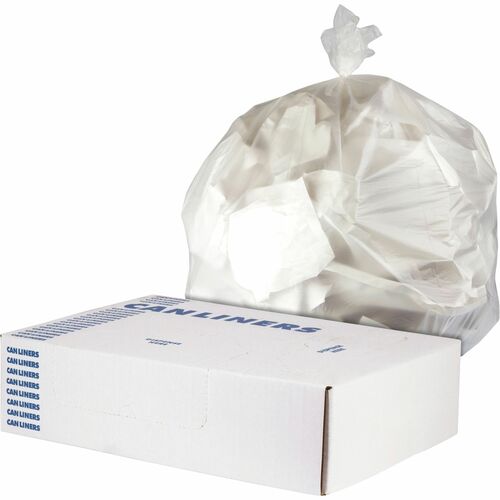 Heritage Bag Company  Can Liner,Value Line,14mic,33Gal,33"x38",250/CT,NL-HERV6638HNR01