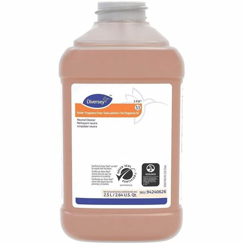 Diversey Care  Cleaner,Neutral,Concentrat,FragranceFree,2.5L/J-Fill,2/CT,OE-DVO94240626