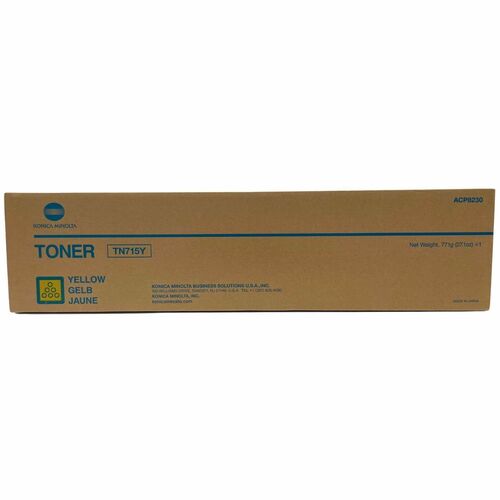 Konica Minolta  Toner Cartridge, bizhub C750i, 45000 Page Yield, Yellow