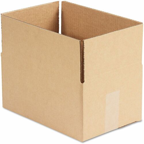Universal  Fixed-Depth Corrugated Shipping Boxes, Regular Slotted Container (RSC), 8" x 12" x 6", Brown Kraft, 25/Bundle