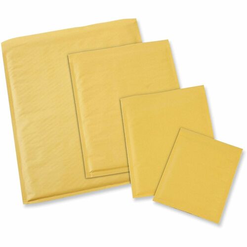 Universal  Peel Seal Strip Cushioned Mailer, #6, Extension Flap, Self-Adhesive Closure, 12.5 x 19, 50/Carton