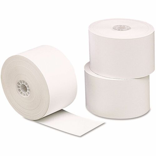 Universal  Direct Thermal Printing Paper Rolls, 3.13" x 230 ft, White, 10/Pack