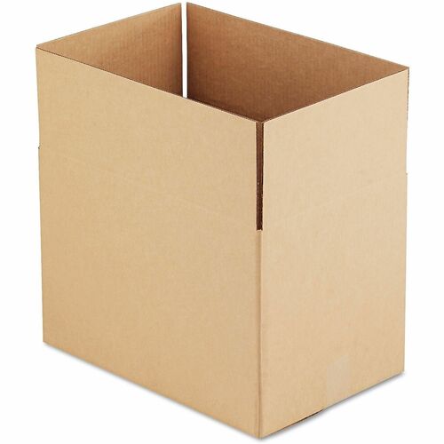 Universal  Fixed-Depth Corrugated Shipping Boxes, Regular Slotted Container (RSC), 12" x 18" x 12", Brown Kraft, 25/Bundle
