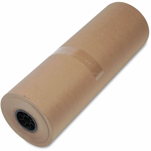Universal  High-Volume Mediumweight Wrapping Paper Roll, 40 lb Wrapping Weight Stock, 24" x 900 ft, Brown