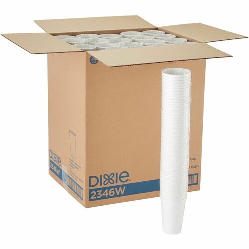 Dixie Foods  Cups,HotDrink,PolylinedPpr,16oz,50Cups/Sleeve,20/CT,SimplyWE-DXE2346W