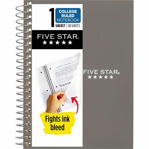 Mead  Notebook,1-Subject,College,80 Shts,4-3/8"x7",AST