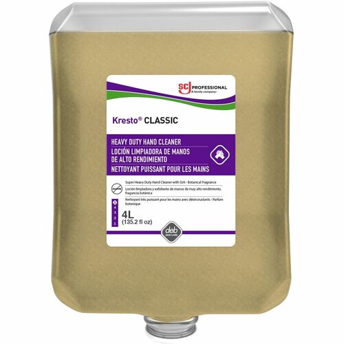 S.C. JOHNSON & SON, INC  Hand Cleaner,Solvent-Based,Super Heavy-Duty,Classic,4 L,BN