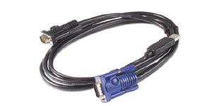 APC AP5257 KVM cable Black 144.1" (3.66 m)