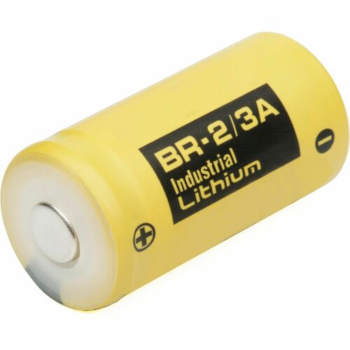 SKILCRAFT  Lithium Battery, BR-2/3A, 3-Volt, Non-rechargeable, YW/BK
