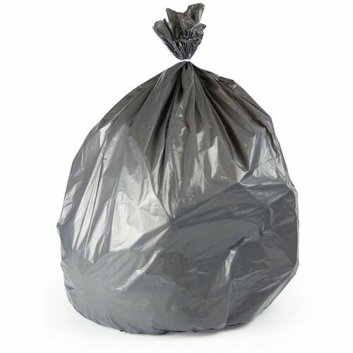 Heritage Bag Company  Can Liners,RightSack,56Gal,1.6Mil,44"x55",100/BX,1/CT,Gray-HERH56G