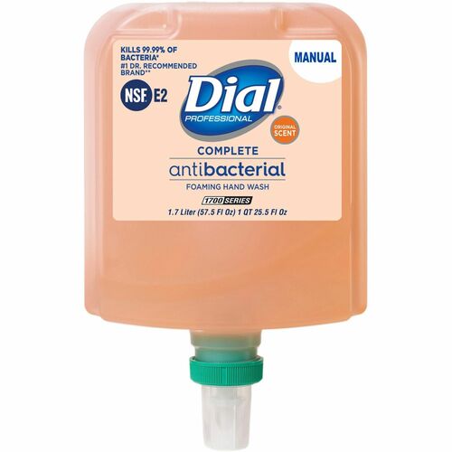 Dial Corporation  Handwash,Antibacterial,Foam,Refill,Original,1700ml,3/CT,OE