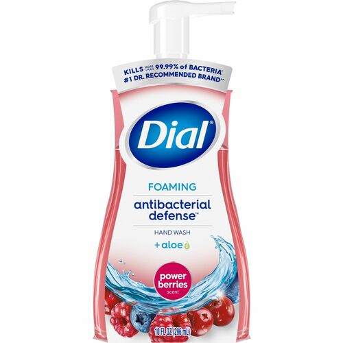Dial Corporation  Handwash, Foam, Pump Bottle, 10oz, Power Berries, RD
