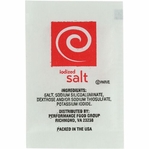 Sugar Foods Corp  Salt,0.5 grams,1000/BG,3BG/CT,WE