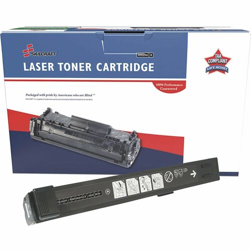 SKILCRAFT  Toner Cartridge, Remanuf HP 823A, 16500 Yield, BK