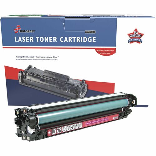 SKILCRAFT  Toner Cartridge, Remanuf HP 650A, 15000 Yield, MG