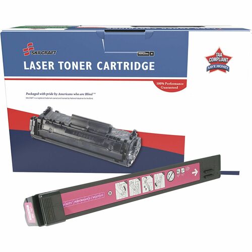 SKILCRAFT  Toner Cartridge, Remanuf HP 824A, 21000 Yield, MA