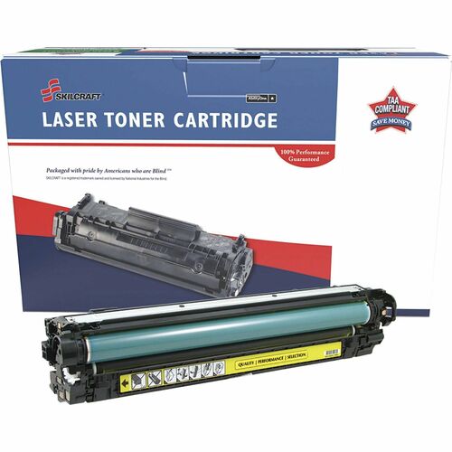 SKILCRAFT  Toner Cartridge, Remanuf HP 650A, 15000 Yield, YW