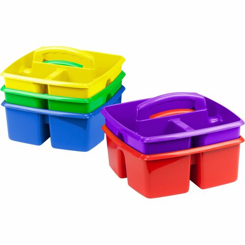 Storex Industries Corporation  Classroom Caddies,Dishwasher-safe,13"x11"x6-1/2",5/ST,AST