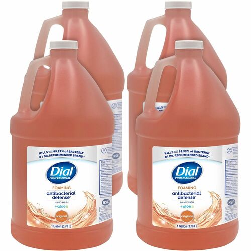 Dial Corporation  Handwash,Foaming,Antibacterial,Gold,Orange,1 Gallon,4/CT,OE