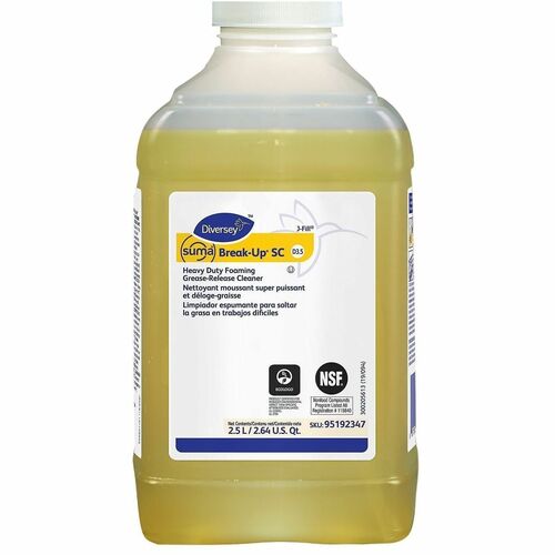 Diversey Care  Degreaser,Concentrate,FoodSurface,HvyDty,2.5L/J-Fill,2/CT,YW-DVO95192347