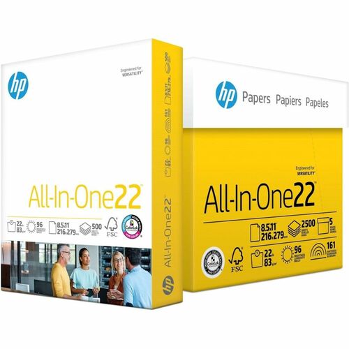 Hewlett-Packard  Printing Paper,GE 96,112 ISO,22 lb.,8-1/2"X11",500/RM,White-HEW207000