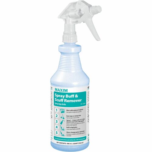 Midlab Inc  Scuff Remover,Floor Cleaner,Spray,1 Quart,12/CT,WE